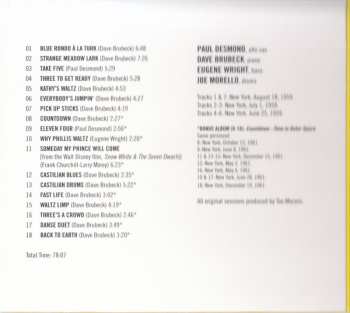 CD The Dave Brubeck Quartet: Time Out 343105