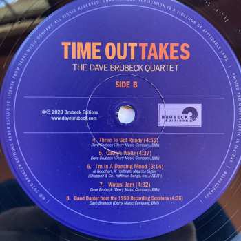 LP The Dave Brubeck Quartet: Time OutTakes 75919