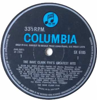 LP The Dave Clark Five: The Dave Clark Five's Greatest Hits