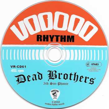 CD The Dead Brothers: 5th Sin-Phonie