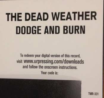 LP The Dead Weather: Dodge And Burn 270033