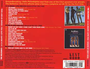 CD The Delfonics: La La Means I Love You / Sound Of Sexy Soul 194834