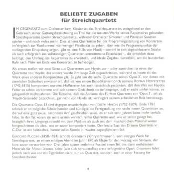 CD The Delmé String Quartet: Favourite Encores For String Quartet 508250
