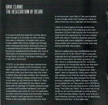 CD Dave Clarke: The Desecration Of Desire 9460