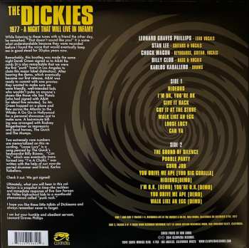 LP The Dickies: 1977 - A Night That Will Live In Infamy  CLR | LTD 488870