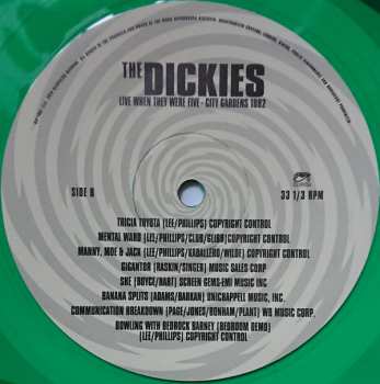 LP The Dickies: Live When They Were Five - City Gardens 1982 LTD | CLR 463928