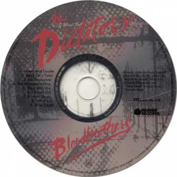 CD The Dictators: Bloodbrothers 381178