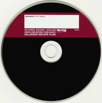 CD The Dillinger Escape Plan: Ire Works 18263