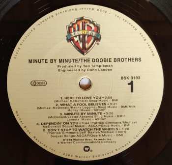 LP The Doobie Brothers: Minute By Minute LTD 79969