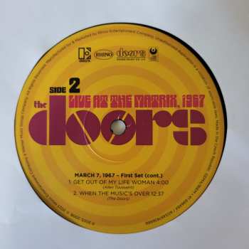 5LP/SP/Box Set The Doors: Live At The Matrix 1967: The Original Masters LTD | NUM 476913
