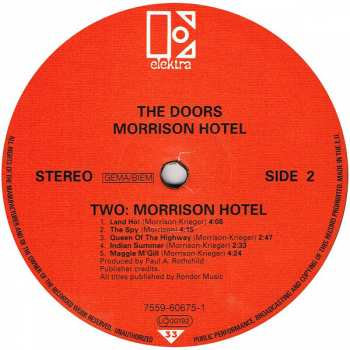 LP The Doors: Morrison Hotel DLX 24134