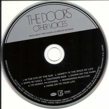 2CD The Doors: Full Circle + Other Voices 27001