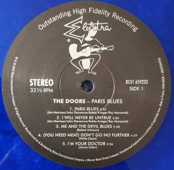 LP The Doors: Paris Blues LTD | NUM | CLR 388863