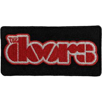 Merch The Doors: The Doors Standard Woven Patch: Red Logo