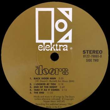 LP The Doors: The Doors 10186