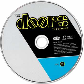 2CD The Doors: The Singles DIGI 32723
