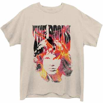 Merch The Doors: Tričko Jim Face Fire  S