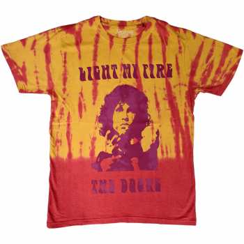 Merch The Doors: The Doors Unisex T-shirt: Light My Fire (wash Collection) (large) L