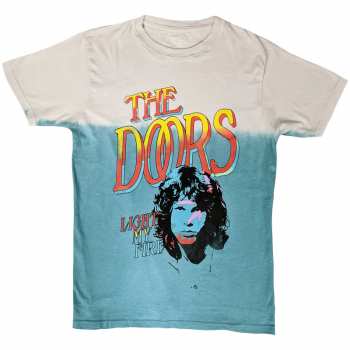 Merch The Doors: The Doors Unisex T-shirt: Light My Fire Stacked (wash Collection) (small) S