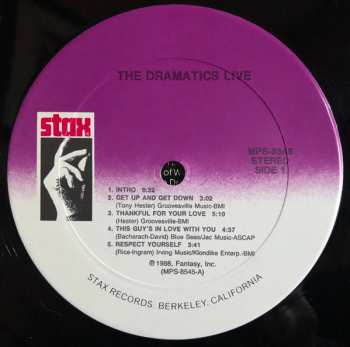 LP The Dramatics: The Dramatics Live 373185