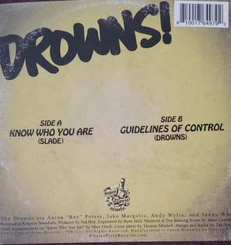 SP The Drowns: Know Who You Are CLR 142631