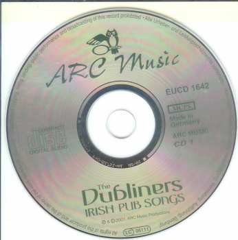 2CD The Dubliners: Irish Pub Songs 187394