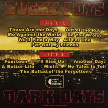 LP The Ducky Boys: Dark Days CLR 413539