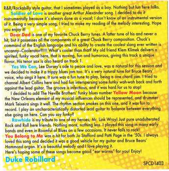 CD The Duke Robillard Band: Ear Worms 101312