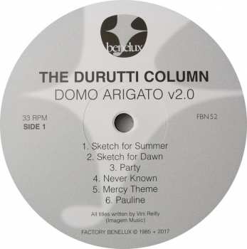 LP/SP The Durutti Column: Domo Arigato v2.0 (Live In Japan) 83962