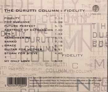 CD The Durutti Column: Fidelity 148759