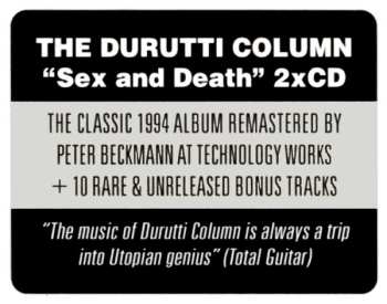 2CD The Durutti Column: Sex And Death 528915