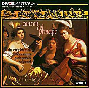Album The Earle His Viols: Canzon Del Principe
