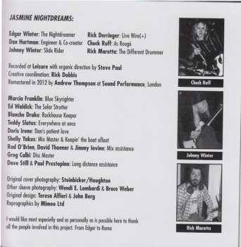 CD The Edgar Winter Group: Jasmine Nightdreams + Edgar Winter Group With Rick Derringer 280865