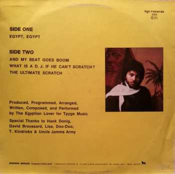 LP Egyptian Lover: Egypt, Egypt
