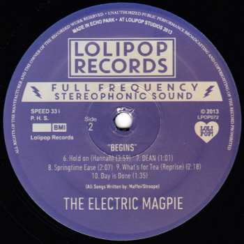 LP The Electric Magpie: Begins 143422