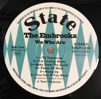 LP/CD The Embrooks: We Who Are LTD 61940