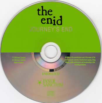 CD The Enid: Journey's End 476634
