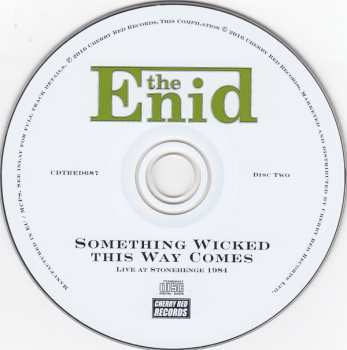 2CD/DVD The Enid: Something Wicked This Way Comes - Live At Claret Hall Farm And Stonehenge 1984 458599