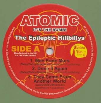 LP The Epileptic Hillbillys: Atomic - It's The Bomb! LTD | CLR 129473