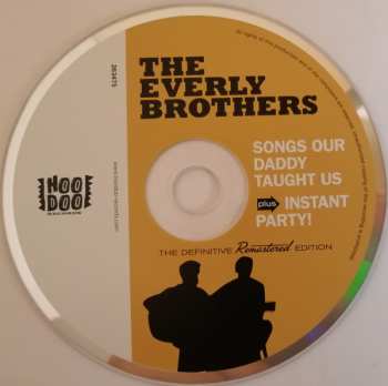 CD Everly Brothers: Songs Our Daddy Taught Us + Instant Party! 533136