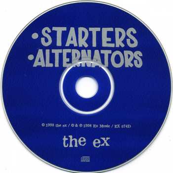 CD The Ex: Starters Alternators 381152