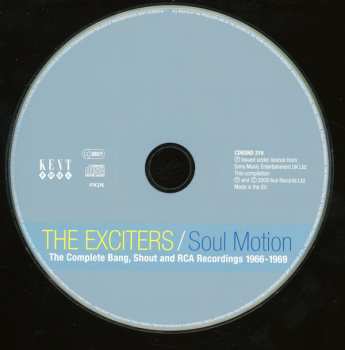 CD The Exciters: Soul Motion - The Complete Bang, Shout & RCA Recordings 1966-1969 297409