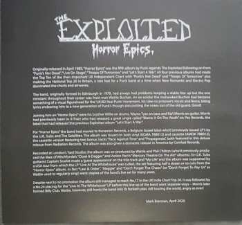 LP The Exploited: Horror Epics. CLR 496655