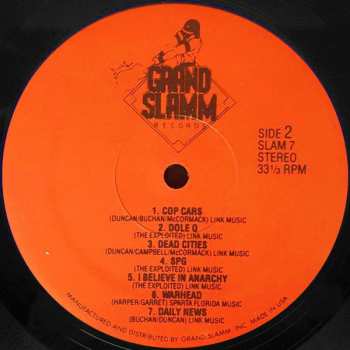 LP The Exploited: Live Lewd Lust