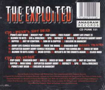 2CD The Exploited: Punks Not Dead & On Stage 95151