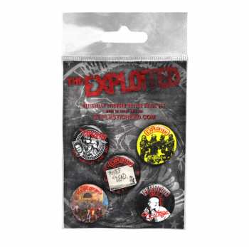 Merch The Exploited: Sada Placek The Exploited Button Badge Set 2