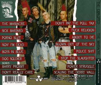 CD The Exploited: The Massacre DIGI