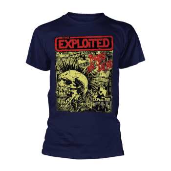 Merch The Exploited: Punks Not Dead (album) (navy) L