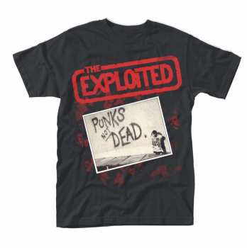 Merch The Exploited: Tričko Punks Not Dead (album) XXL
