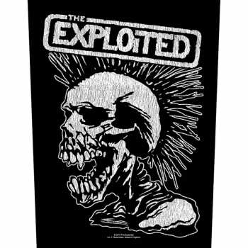 Merch The Exploited: Zádová Nášivka Vintage Skull